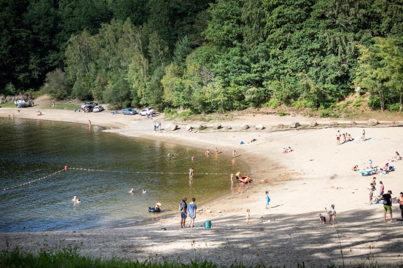 Huttopia Lac de la Siauve Lanobre Esterno foto