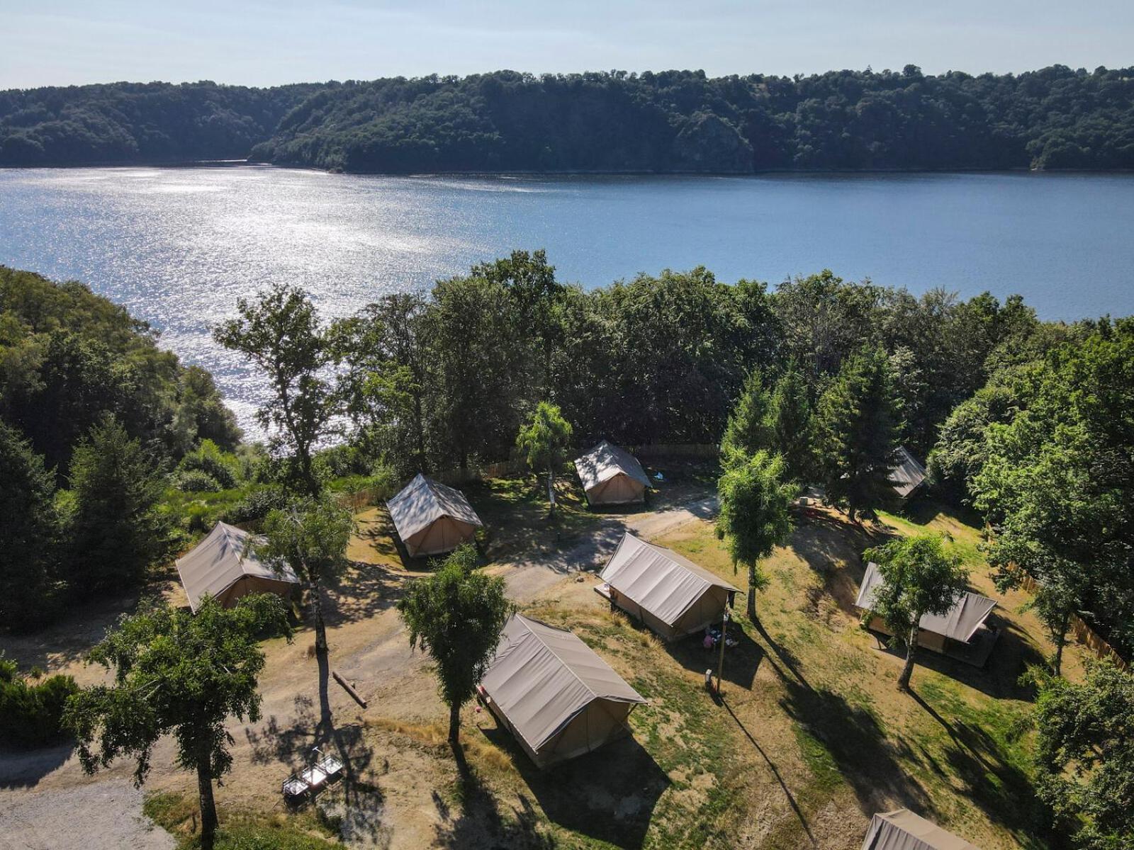Huttopia Lac de la Siauve Lanobre Esterno foto